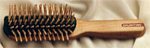 detachable wood bristle hair brush