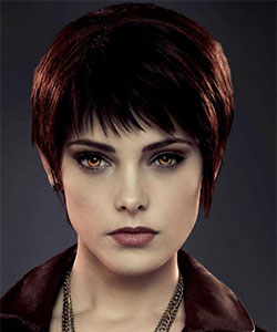 Ashley Greene with short pixie haircut as alice cullen