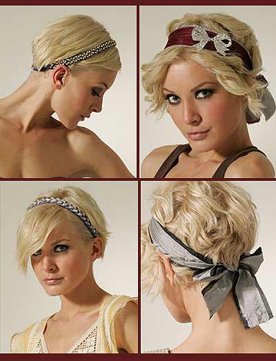How to Wear a Headband: 7 Ways To Style Headband Hair Accessories  Headband  hairstyles, Pink headbands outfit, Headbands for short hair