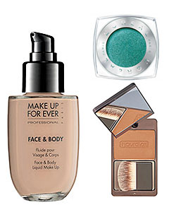 waterproof makeup combo example of three brands