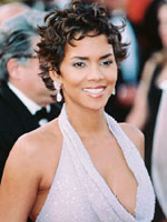 Halle Berry short hair